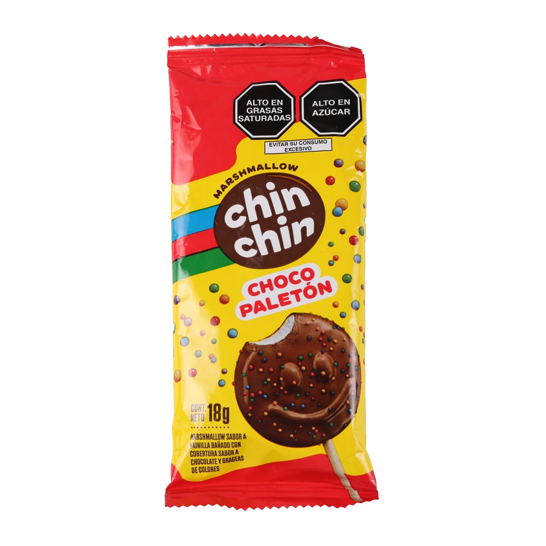 CHIN CHIN CHOCOPALETON X18GR - Candyland Perú