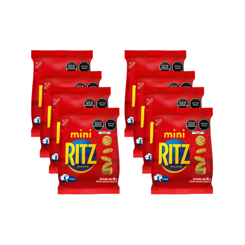 Nutrient Mini Ritz MINI RITZ X8UND X50GR - Candyland Perú