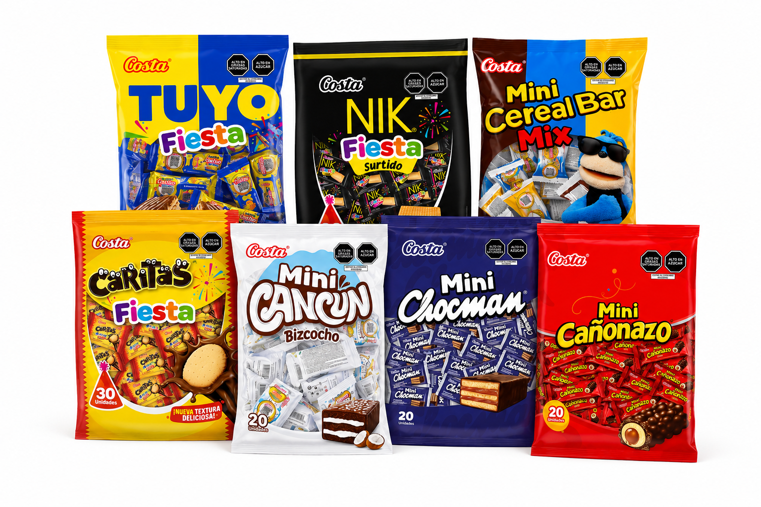 MIX MINIS COSTA